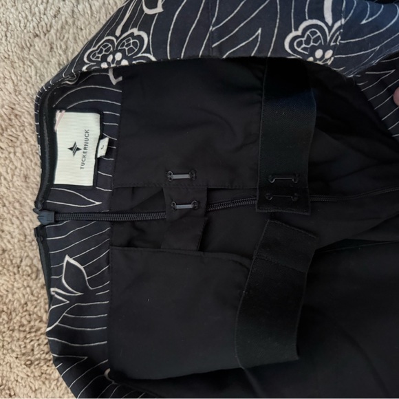 Tuckernuck Black Floral Strapless Suit Top - Picture 5 of 6